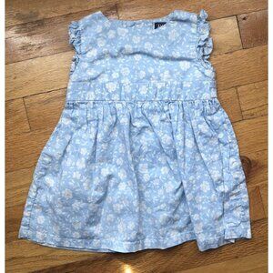 American Living 12M Baby Blue Floral Dress